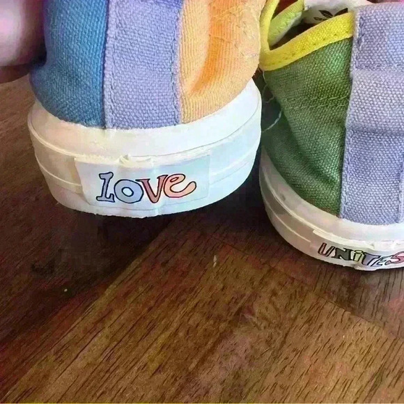 Adidas Nizza Low Pride Pack Shoes Unisex Love Unites 2021 Mens Size 6.5 - Picture 5 of 10